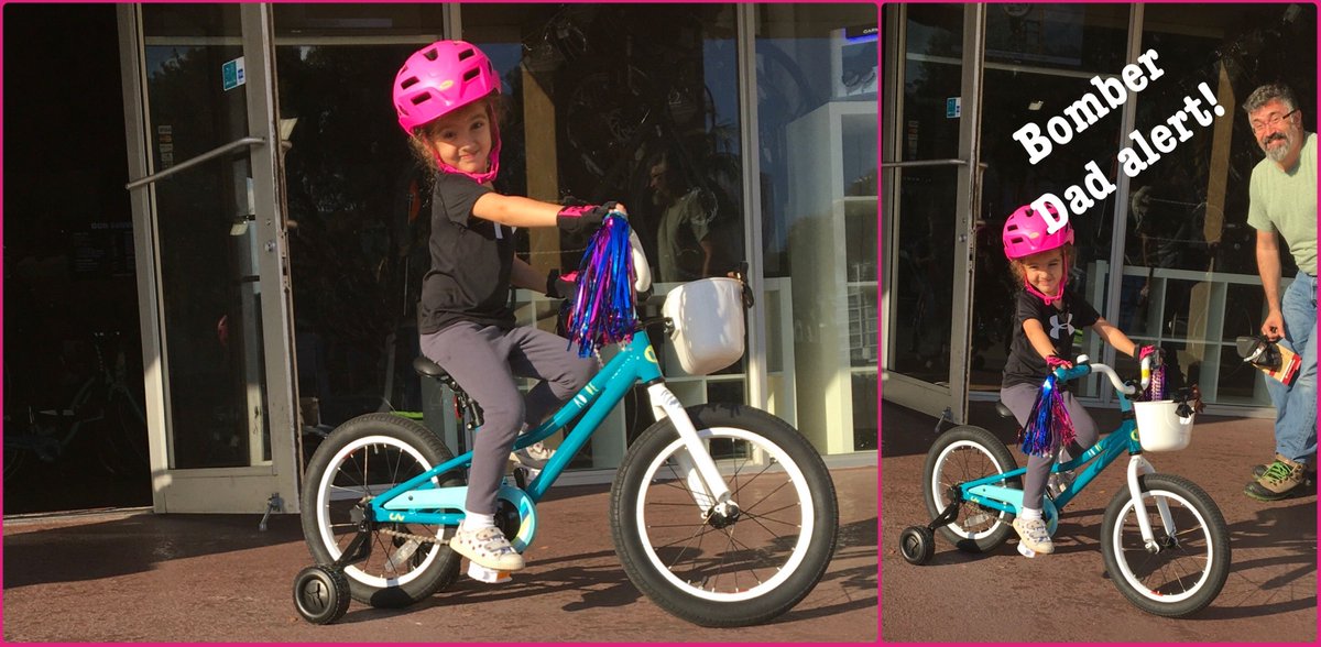 Our cutest customer so happy in her new bike! Seems pops was just as pleased.

#downtownbicyclesfl #downtownbicycles #Giantbikes #LivBikes <a href="/GiantBicycle/">Giant Bicycle Fans</a> #GiantAdore #kidsbikes #superstar #dads #moms #photobombing #supportlocal #shoplocal