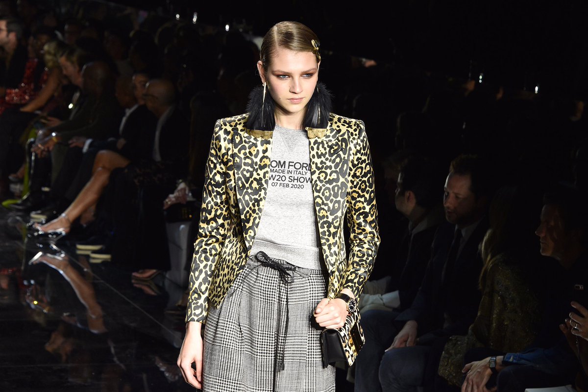 PatrickMcMullan's tweet image. Tom Ford AW/20 Fashion Show @TOMFORD @SpringStudios #tomford #springstudios #FashionWeek