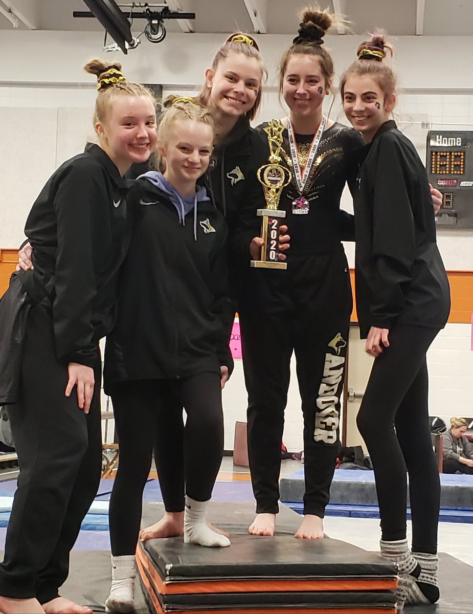 Andover High School Gymnastics Team tweet media