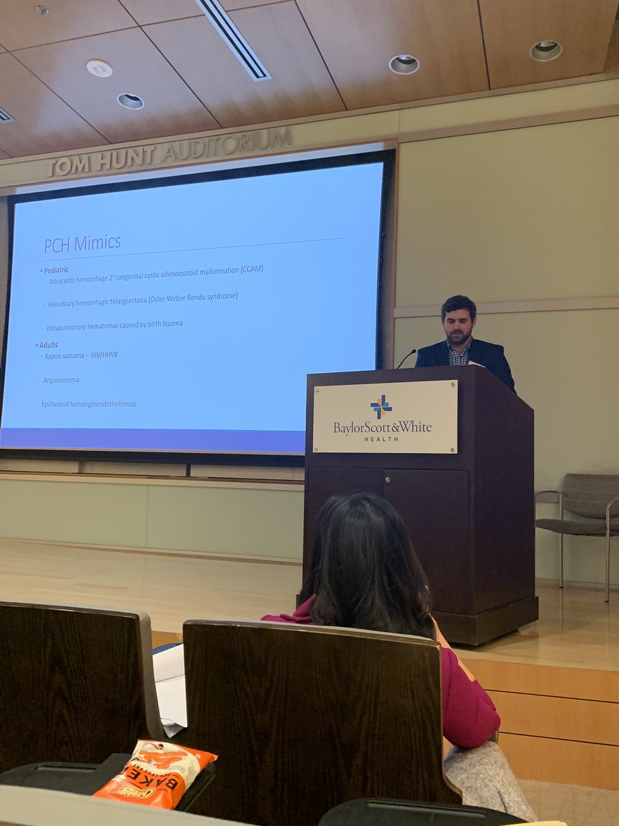 DrWoodPCCM's tweet photo. @CaseyMorrisMD discussing pulmonary cavernous hemangiomas at #BSWHPCCSM https://t.co/xsw1DfJ7qz