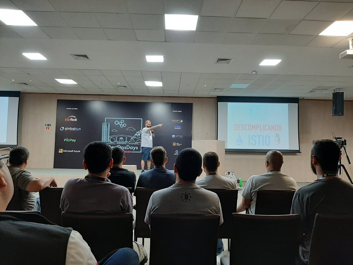 delley_fx's tweet image. Service Mesh: Descomplicando o Istio by @badtux_ #DevOpsDays #DevOpsDaysVix #istio #serviceMesh @devopsdaysvix