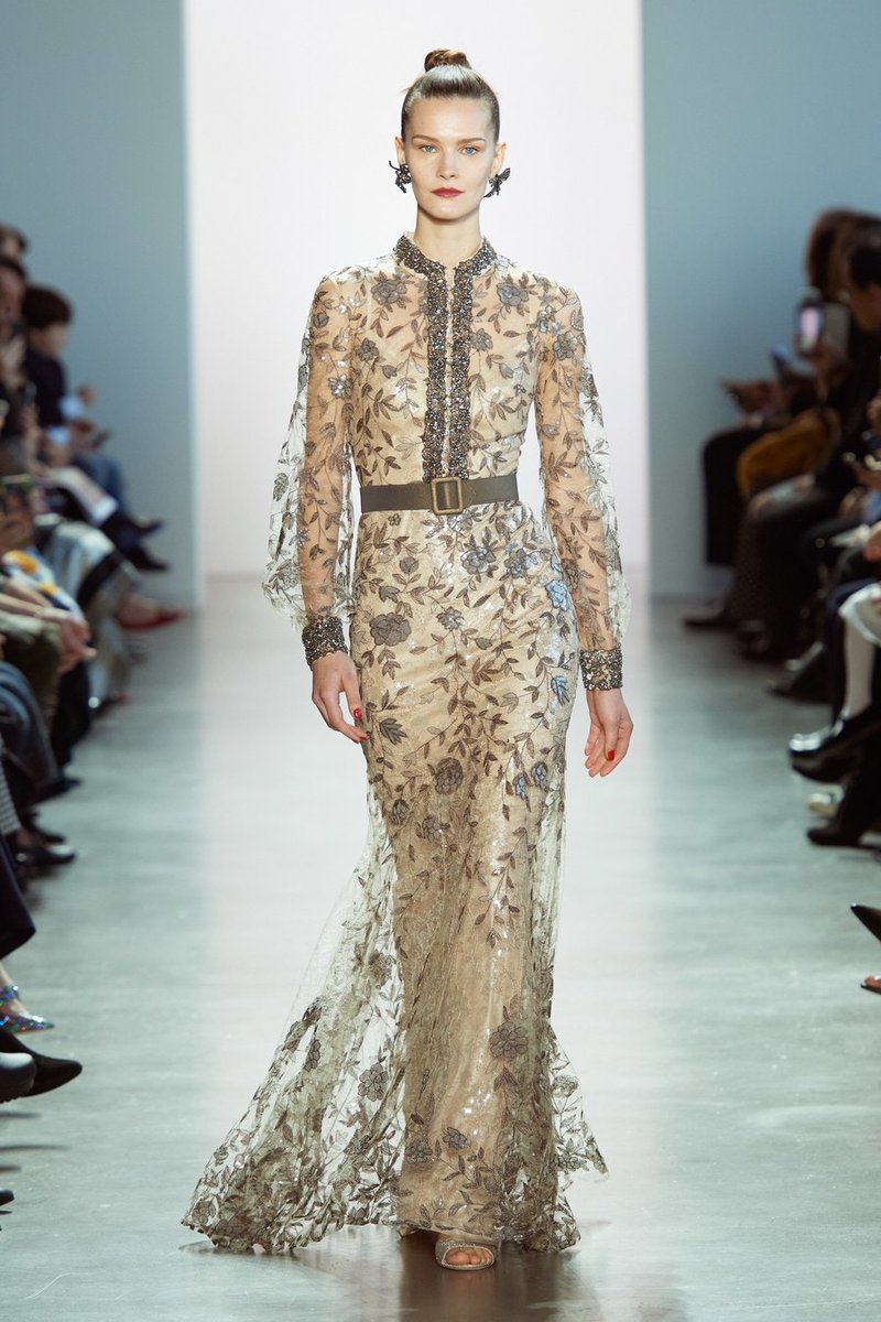 Take a look at the <a href="/BadgleyMischka/">Badgley Mischka</a> Fall 2020 Collection #NYFW