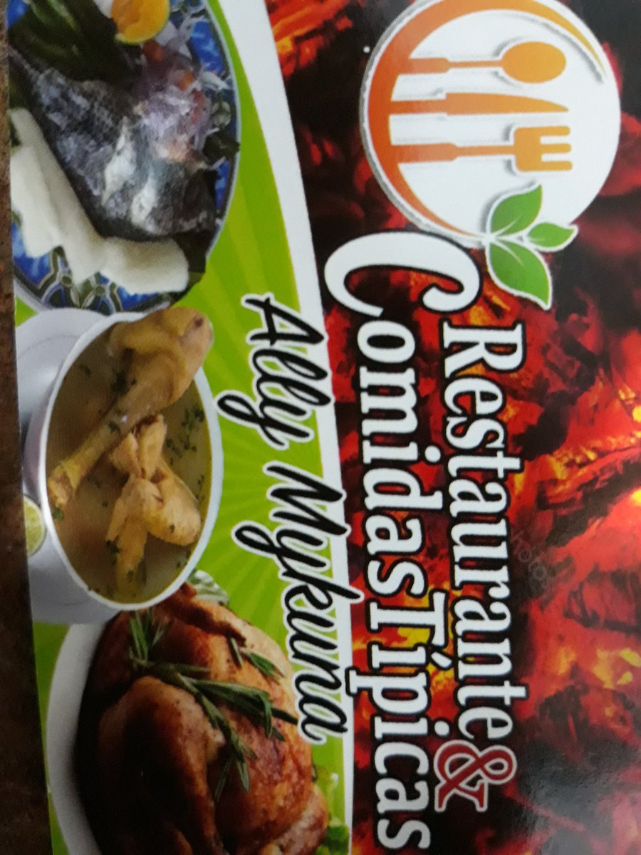 Puyukyshpyna's tweet photo. ally mykuna #restaurante y #comidas #tipicas le ofrece delicioso caldo de #gallina runa, #maytu de #tilapia, #chuntakuru asado y en maytu, #volquetero, #asados al carbón. https://t.co/W5TRNGvP3A