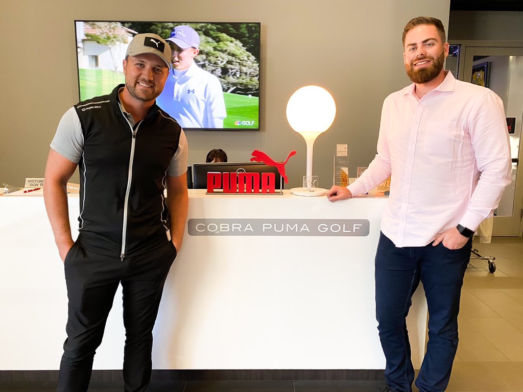 john_van_dyk's tweet photo. .@cobragolf &amp; @PUMAGolf officially welcomed @MSchjoelberg to #TeamCPG this week. Thank you for getting Mathias dialed with his gear for 2020. cc: @QuantumAgency19 https://t.co/5RtGyLBcGr