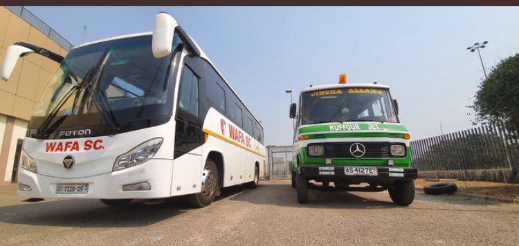 Owuraku Ampofo on Twitter: "WAFA bus vs King Faisal bus.… "