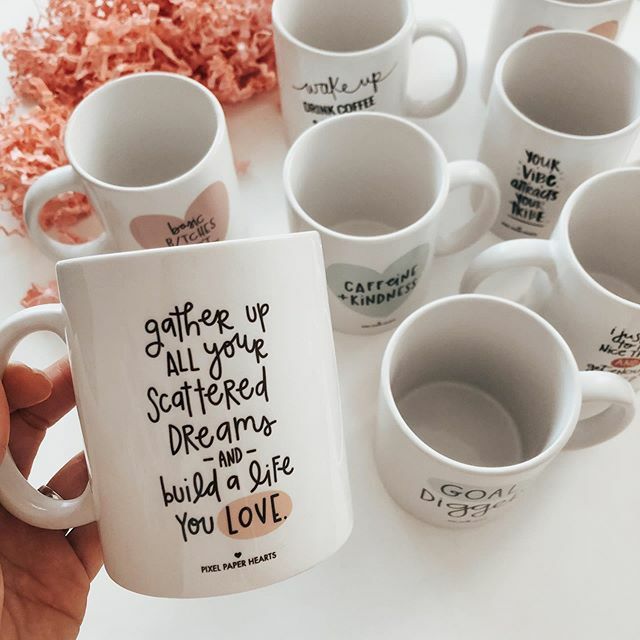 mugs have been fun! but for now we bid farewell. we’re bringing our remaining stock tomorrow at handmade love affair hosted by our pal @bellabuddhabeads at <a href="/henryofpelham/">Henry of Pelham</a> 💕 they’ll be on super duper sale ... ya snooze ya lose. see y’all tomorrow! xo ift.tt/2tKpXg0