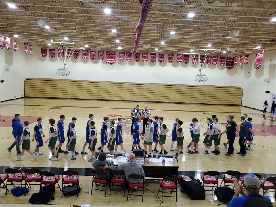 WHAWolvesHoops's tweet photo. A big congrats to our Junior High boys on winning the conference championship at the conference tournament today up in Red Lake! What a great season! https://t.co/Hm0r93E6CQ