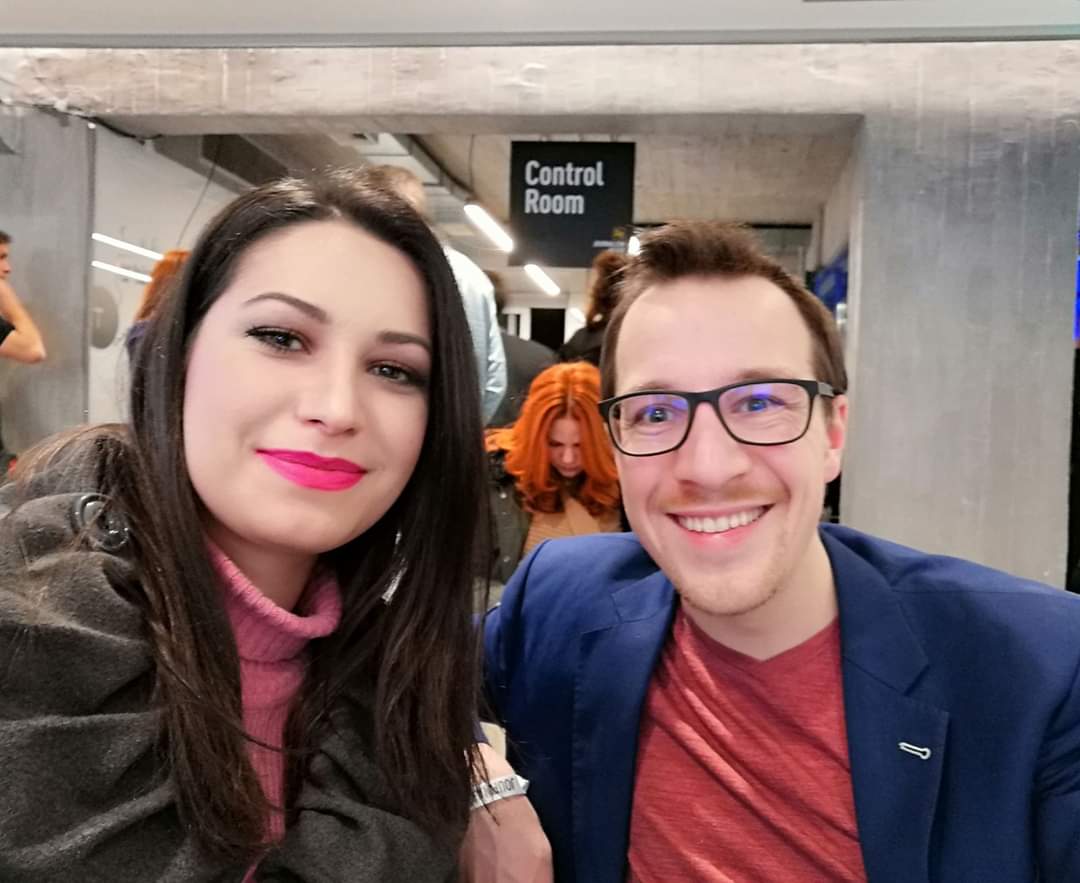 AthinaKorovesi's tweet photo. Such a wonderful moment to meet again Lukasz Krol, Technology &amp; digital security researcher, College of Europe,Natolin,Poland.We first met on Dec.2019 in #Madrid at 12th ASEF @aseforg Journalists' Seminar #ASEFJS12 &amp; yesterday in #Athens at iMEdD 24hr Event #JournalismNeverSleeps https://t.co/PTgF0Zw36F