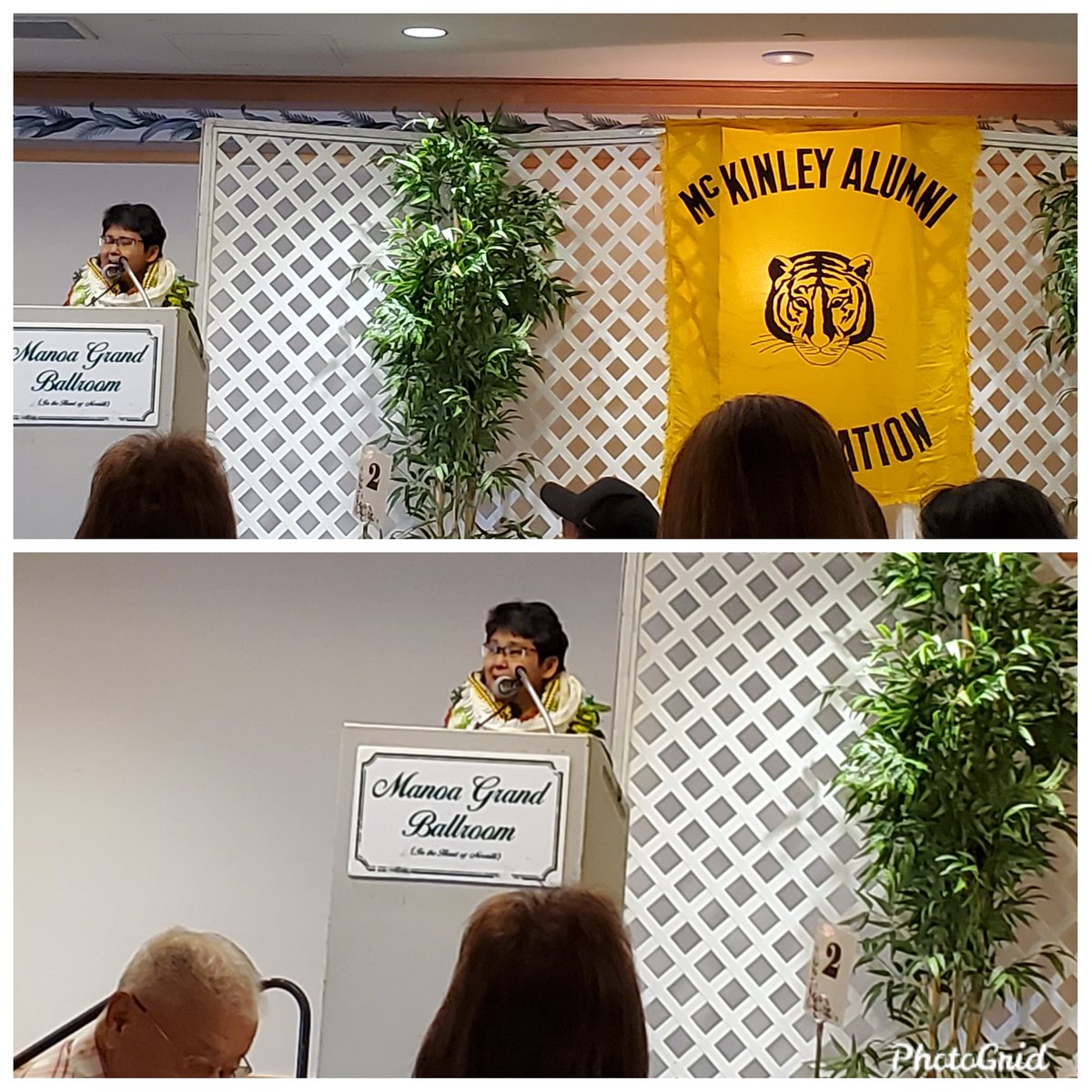 McKinley High School's Hall of Honor Inductee, Ms. Leilani Okuda!!  CONGRATULATIONS, so well deserved!!  You bring pride to the Black and Gold!!  <a href="/mckinleytigers/">McKinley High School</a> #prideandtradition