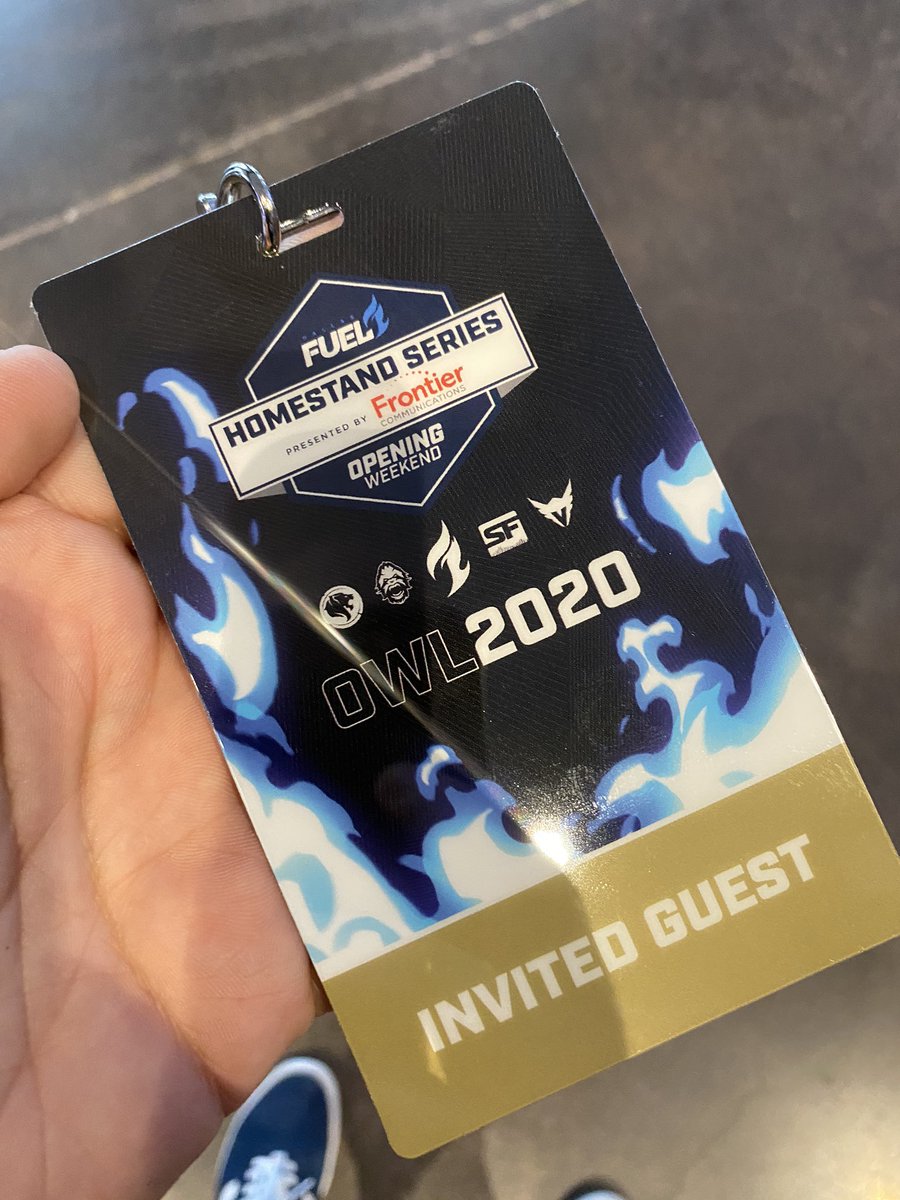 At the <a href="/DallasFuel/">Dallas Fuel</a> opening weekend. Excited to be invited by <a href="/TeamEnvyLive/">Team Envy Live</a> . Looking forward to the 2020 season of Overwatch.