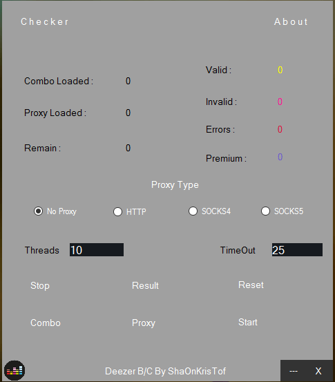 Deezer Brute And Checker By ShaOnKrisTof fullcrypters.net/deezer-brute-a…
