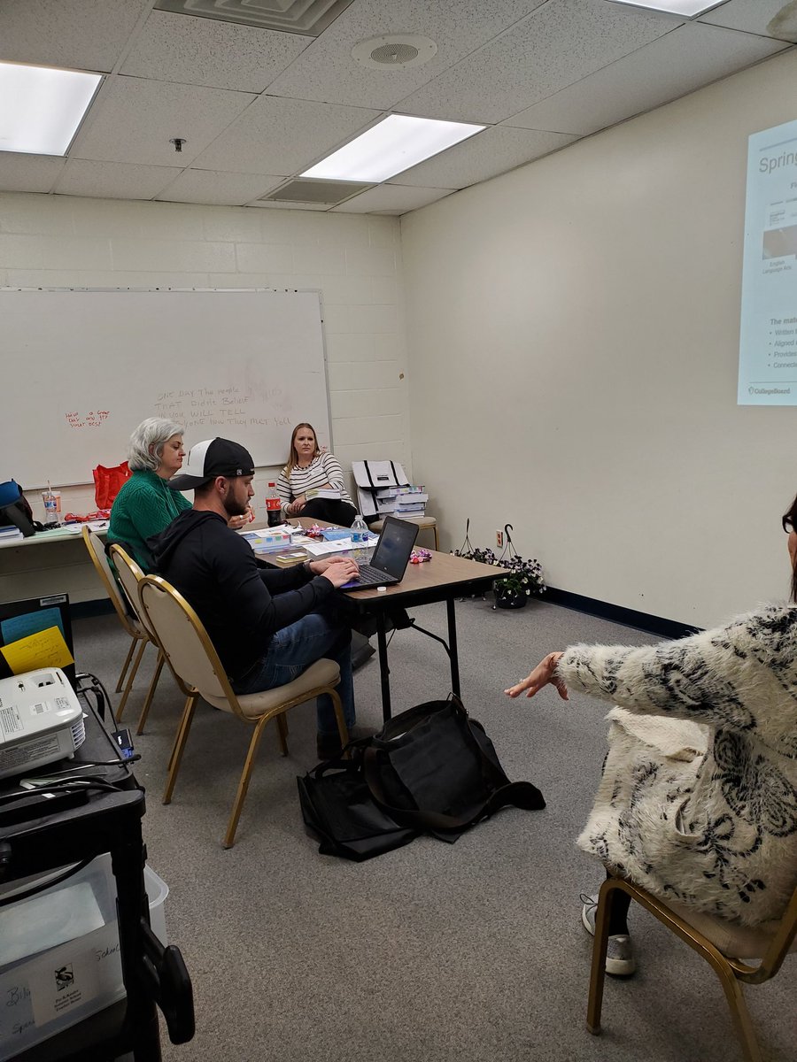 AWillemin's tweet photo. Proc 2020 Showcase! Thx to @SeguinHSTx & @MBLC_SISD English teachers for spending their Saturday evaluating textbooks for adoption. Thx @ms_jaramillo and @HalcyMartinDean for checking out the materials. #TeamSeguin #SeguinReads #SeguinWrites https://t.co/FgoRhTQQJJ