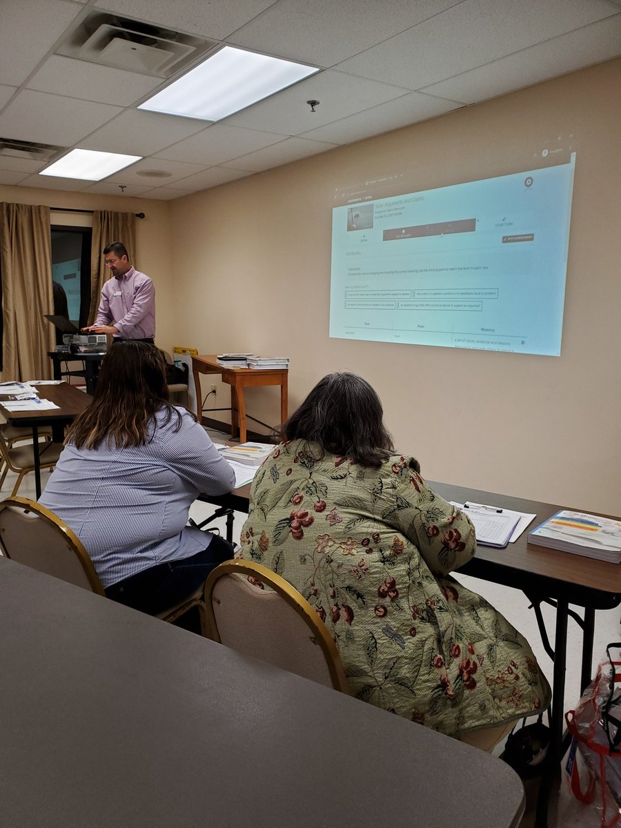 AWillemin's tweet photo. Proc 2020 Showcase! Thx to @SeguinHSTx & @MBLC_SISD English teachers for spending their Saturday evaluating textbooks for adoption. Thx @ms_jaramillo and @HalcyMartinDean for checking out the materials. #TeamSeguin #SeguinReads #SeguinWrites https://t.co/FgoRhTQQJJ
