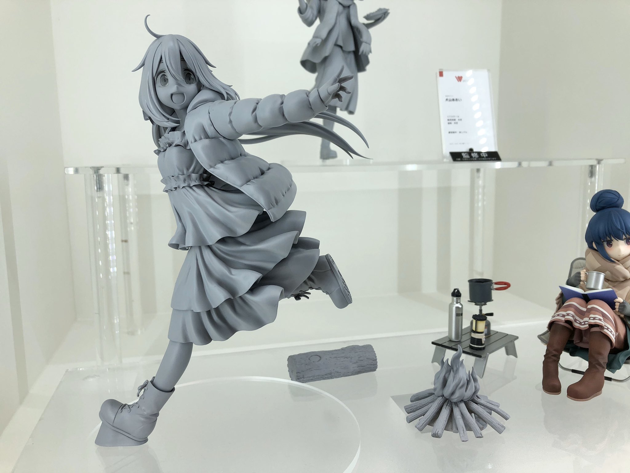 ゆるキャン△ フィギュア 各務原なでしこ wing WING フィギュア公式 on