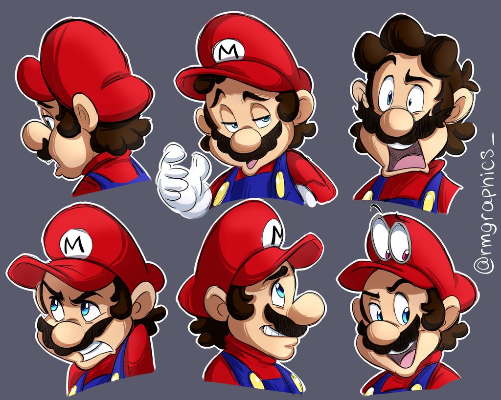 Hmm...which Mario character should get ""Rachael Moceri 🍒 の イ ラ ...