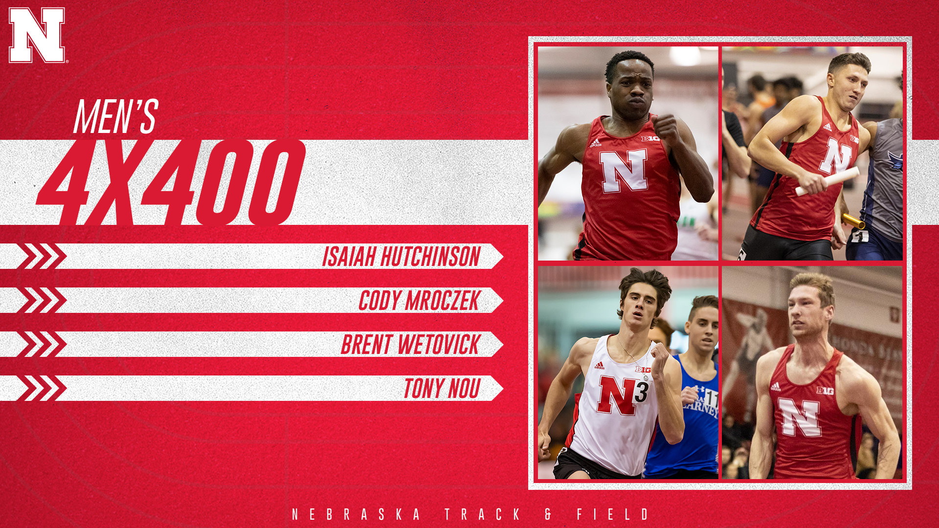 Nebraska Track and Field on Twitter "The Nebraska 4x400m relay squad
