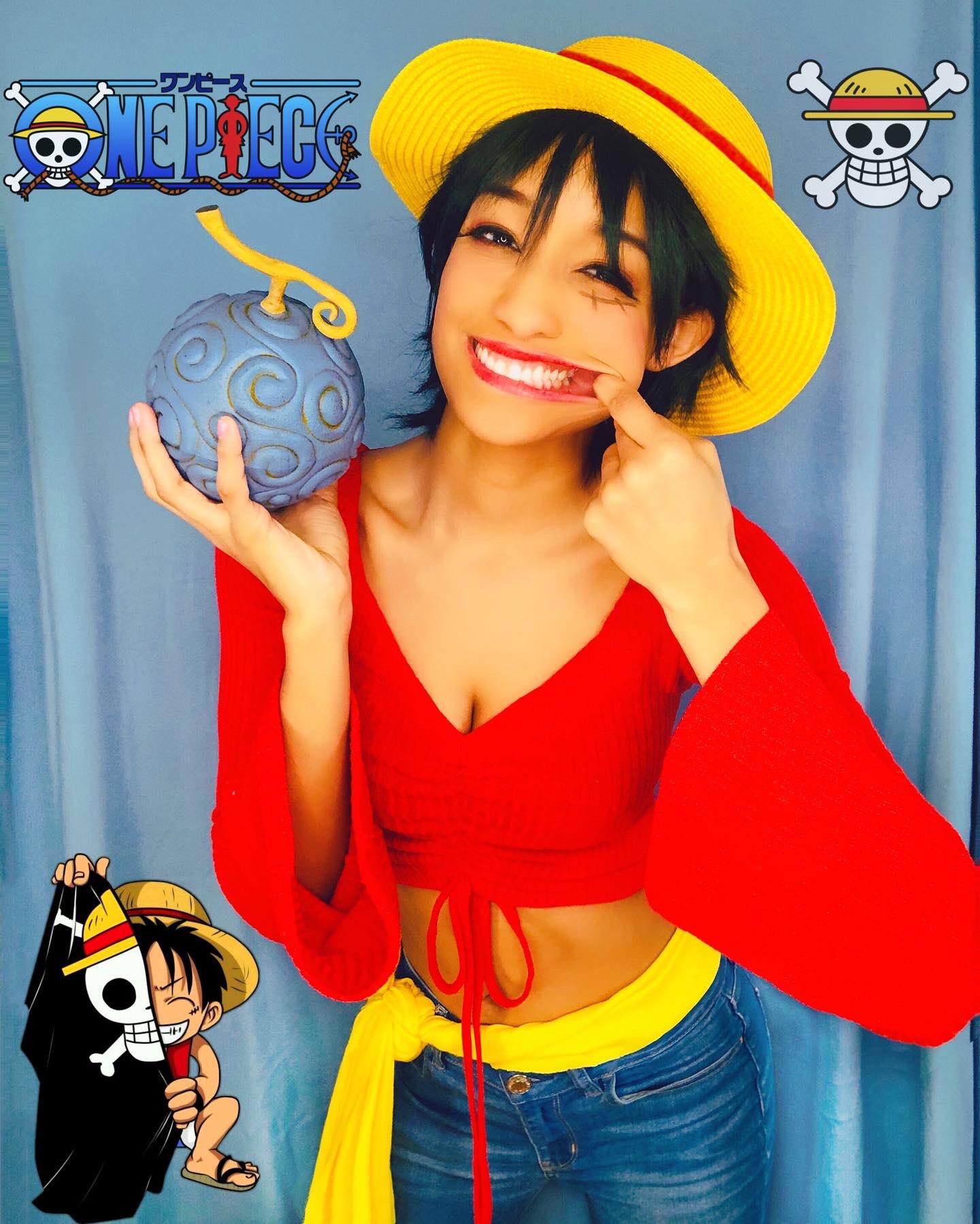 Cosplay One Piece Luffy King Of Pirates OMN1111