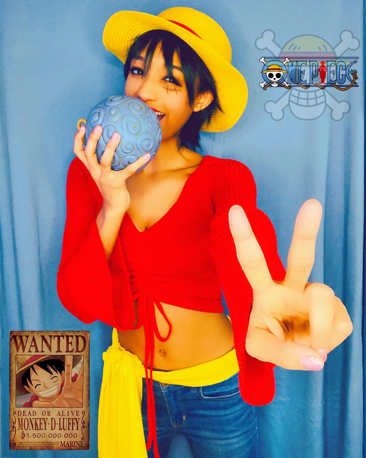 Cosplay One Piece Luffy King Of Pirates OMN1111