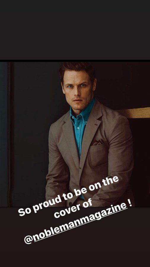 odyssey158's tweet photo. Congratulation @SamHeughan πWe are proud of seing you on the cover of #Nobelmanmagazine
πβ€οΈπ΄σ §σ ’σ ³σ £σ ΄σ Ώππ https://t.co/PwmMjMQWjp