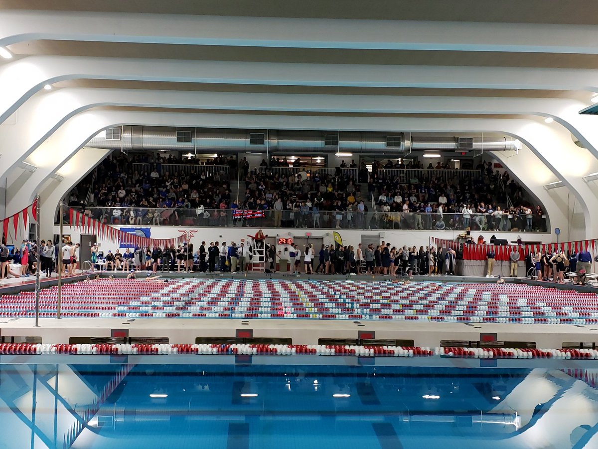 clowthert1016's tweet photo. Day 3 of @ACGreyhoundsSD #NE10SwimChamps #LetsGoHounds #HoundNation #ProtectTheAssumption #PackedHouse #MrReferee https://t.co/9T8HG0qRkO