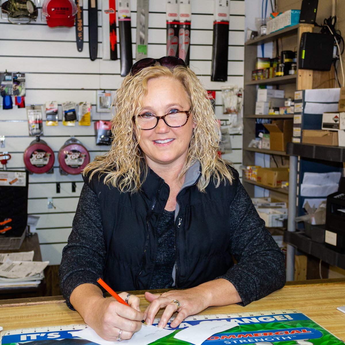 Smiles are contagious around here!