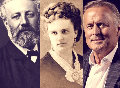 Happy birthday to a trio of great authors: Jules Verne (b. 1828), Kate Chopin (b. 1851), and John Grisham (b. 1955)! 