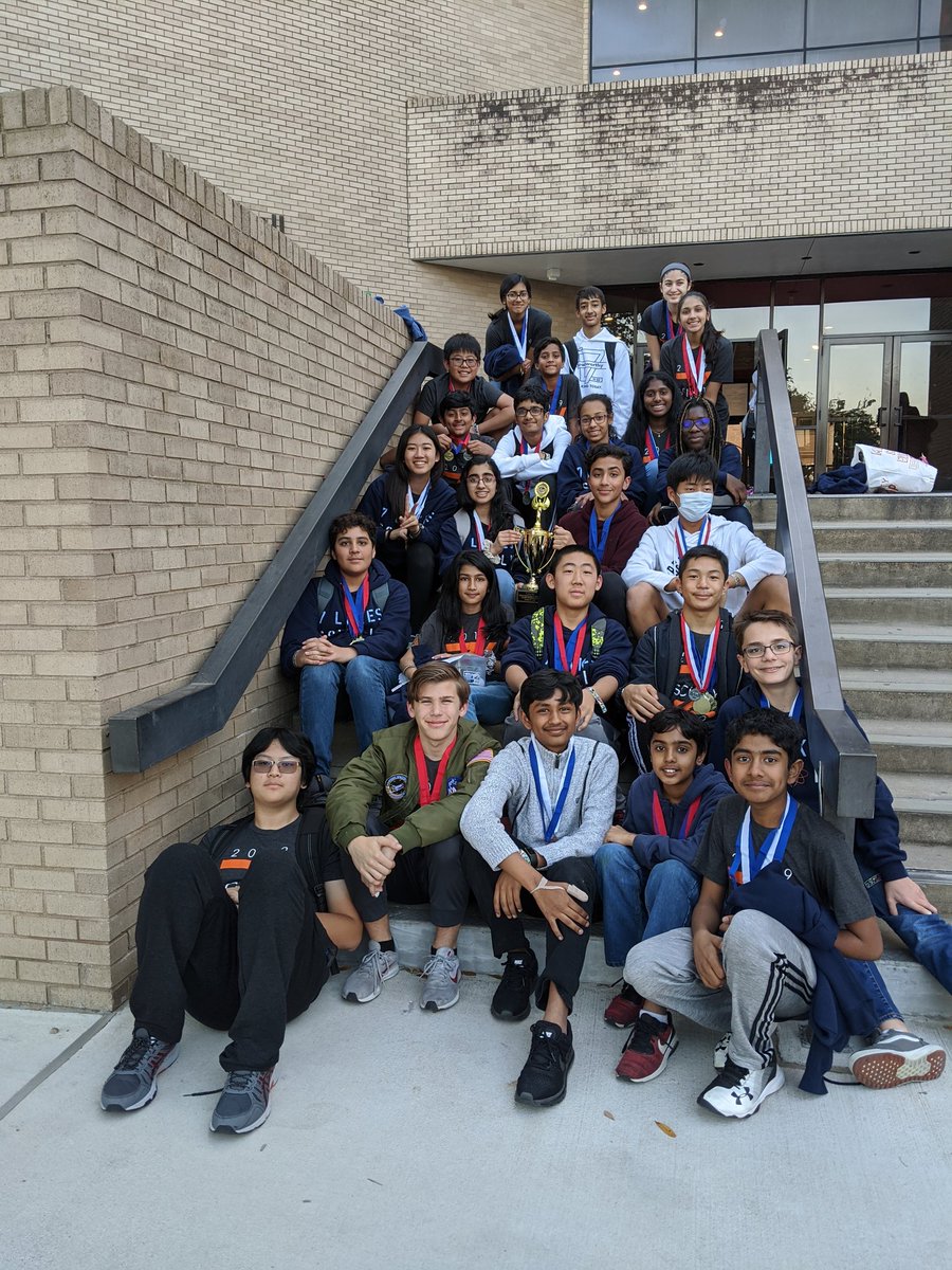 The bus is going to be noisy today! Congratulations Seven Lakes! First place TAMU SciOly tournament!! @tamuscioly1 @spartan_speak @katyisd