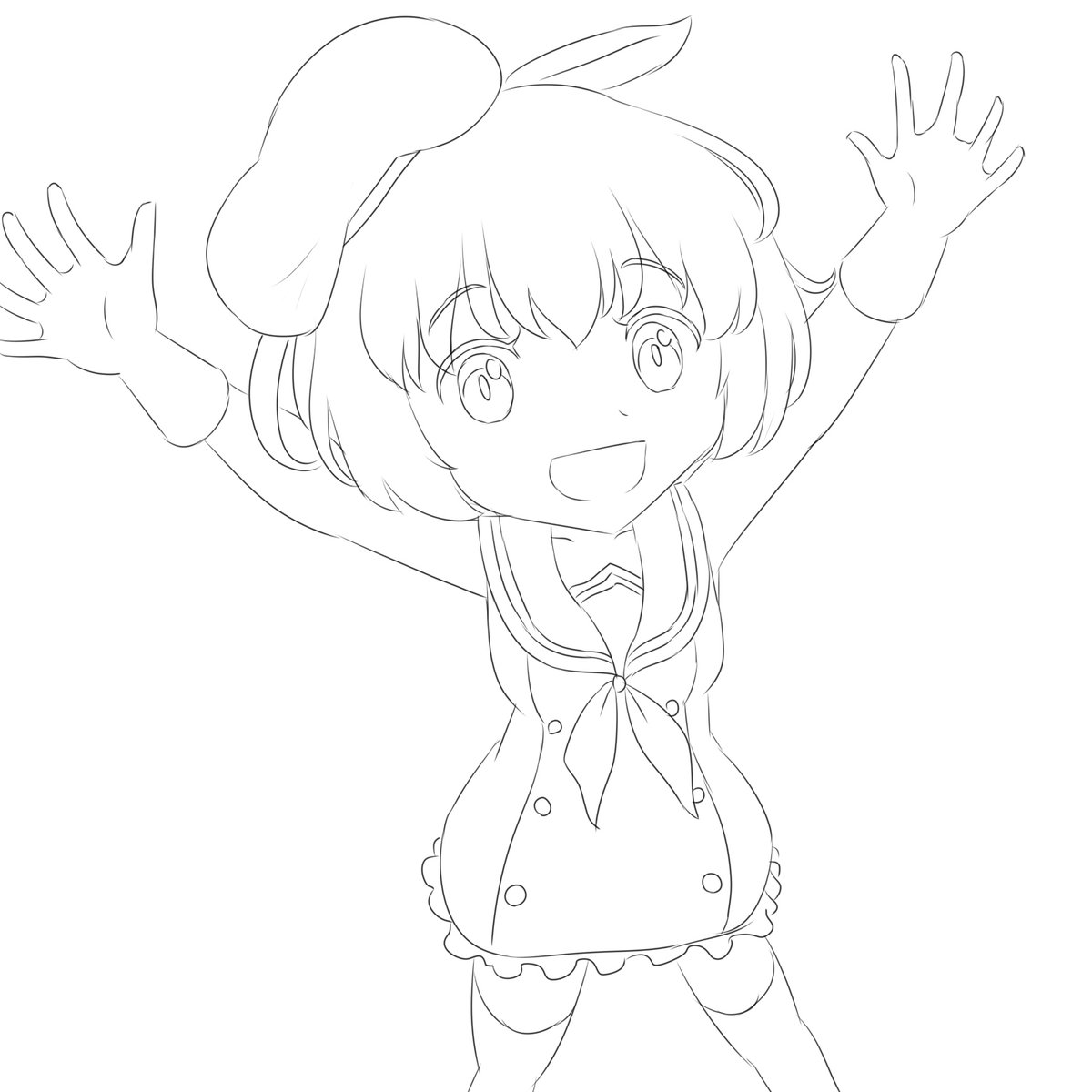 今週描いた練習用らくがき 
