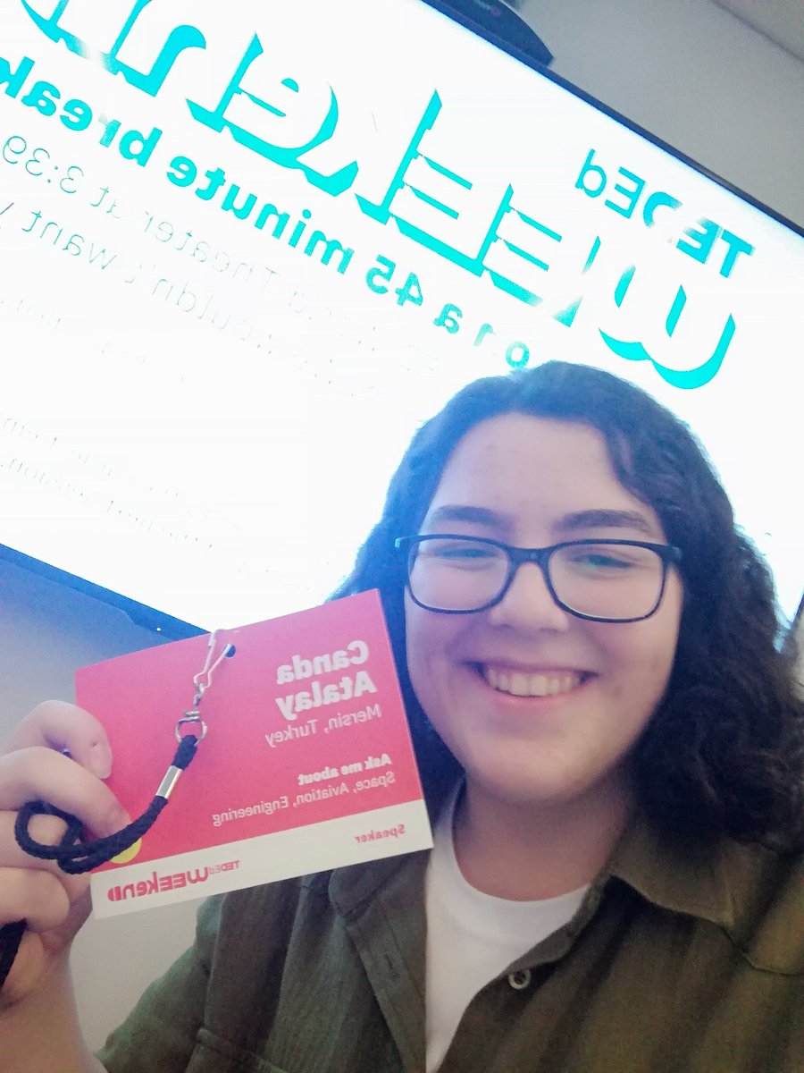 CandaAtalay's tweet photo. A wonderful day at TED World Theater! So grateful to @TED_ED for giving this opportunity that younger me could have never imagined! #TEDEdWeekend https://t.co/7FwI5Cnc7g