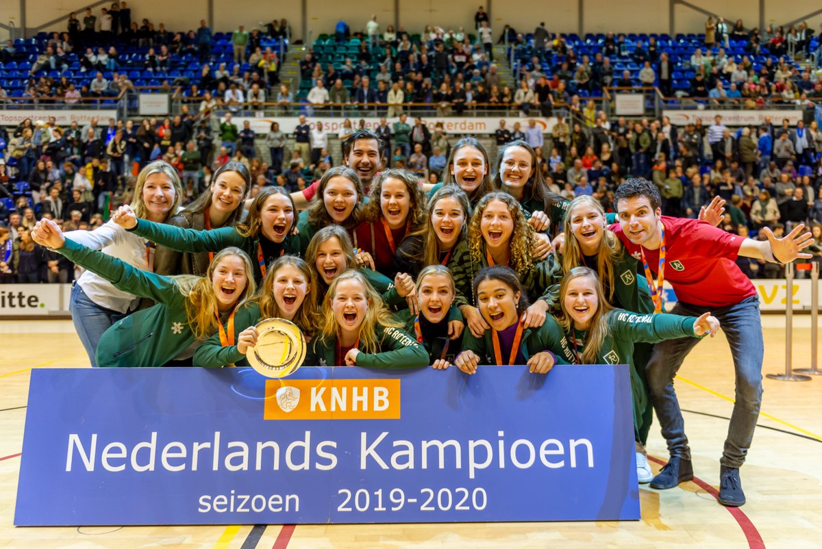 Nederlands Kampioen zaalhockey 2019-2020!! Super zaalseizoen gehad; nu weer op naar het veld #NKZaal2020