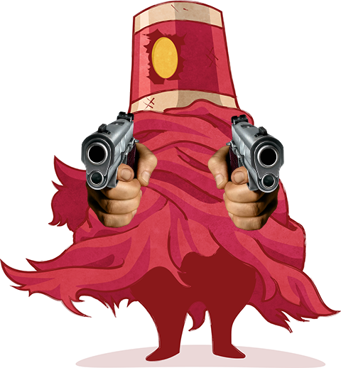 Buckets, The Joyful Pistoleer tweet media