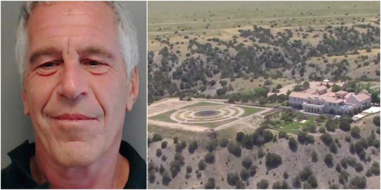 Now lets focus on  #Epstein's Zorro Ranch which is perched high up on a bluff in the middle of the New Mexico desert
