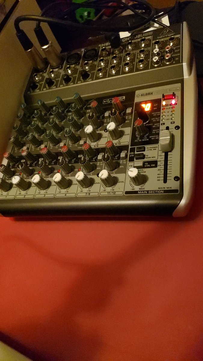 BrainSqualls's tweet photo. It's a humble little piece of gear, but it's what we use to get our voices out to you. Do you #podcast? What do you like about your setup? What would you change? We kinda want a Zoom H6 ππ€ #brainsqualls #behringer #usbmixer #at220 https://t.co/PXRjqAbwyA