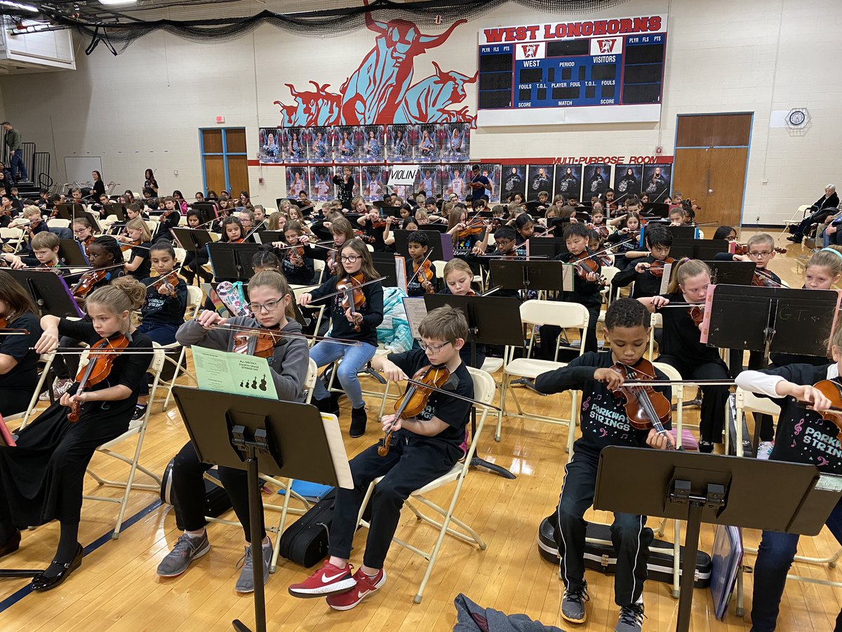 Congratulations to all of our 4th grade strings players on a wonderful concert at Parkway 4th Grade Strings Day Concerts.  <a href="/ParkwaySchools/">Parkway Schools</a>