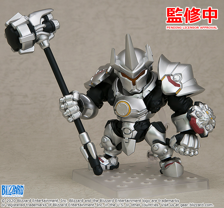 オーバーウォッチ ねんどろいど ラインハルト の発売決定 彩色原型が公開 Gamefavo