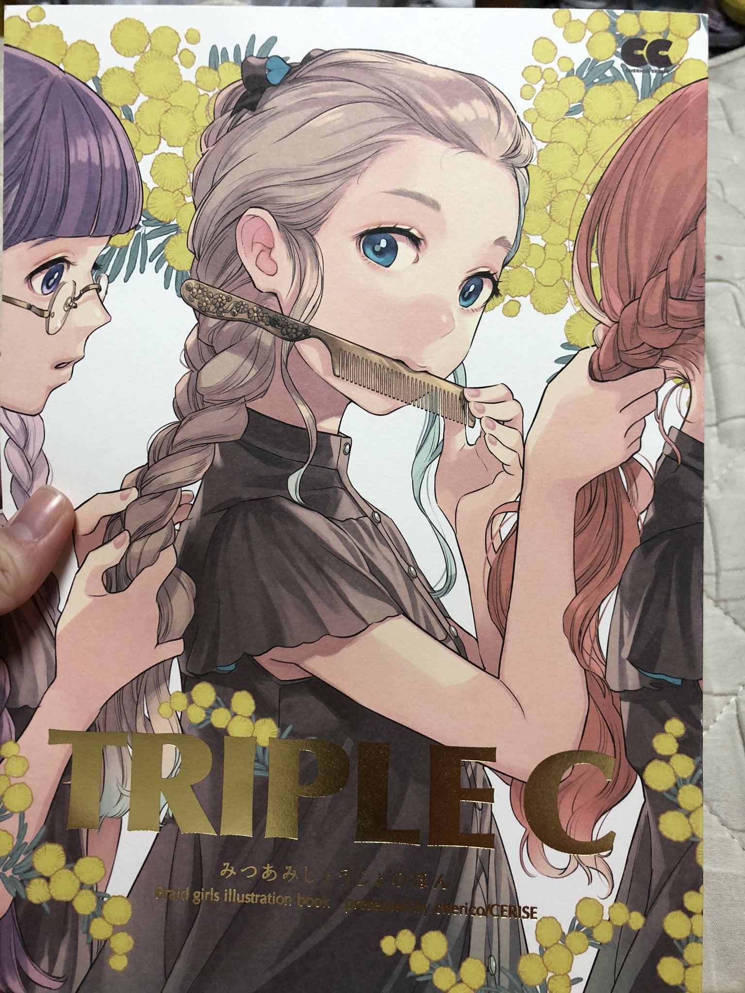 うたありうたなしうたうた 在 Twitter 上 コミティア戦利品 チェリ子 Chie Rico さんのブースで イラスト集 新刊をゲット どの女の子も美しくて最高にかわいい 髪型も色々な三つ編みがあって すごくオシャレで可愛い サインも快く引き受けてくださって
