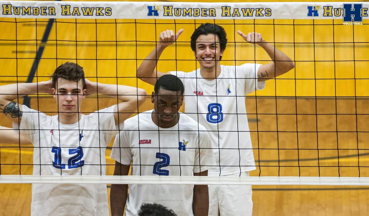 HumberHawks's tweet image. #OCAAMVB | No. 1 Men's Volleyball Extends Streak to 15 With Sweep of Viperès

RECAP 🗞️➡️ humberhawks.ca/sports/mvball/… #GoHawks