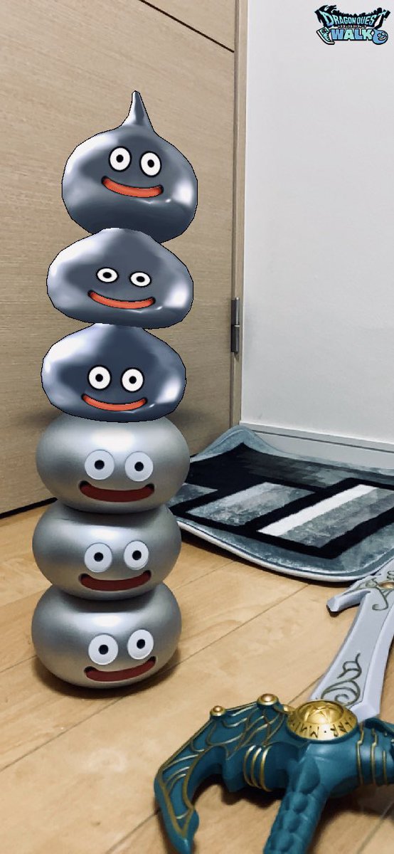 勇者ポカパパス Dq35th 運営にメタルフェス復活せよ と念じてた結果 我が家にメタルブラザーズのメガ盛り進化 メタルタワー様が現れました ありがとうございます ありがとうございます Dqウォーク ドラクエウォーク T Co Svowexctxp