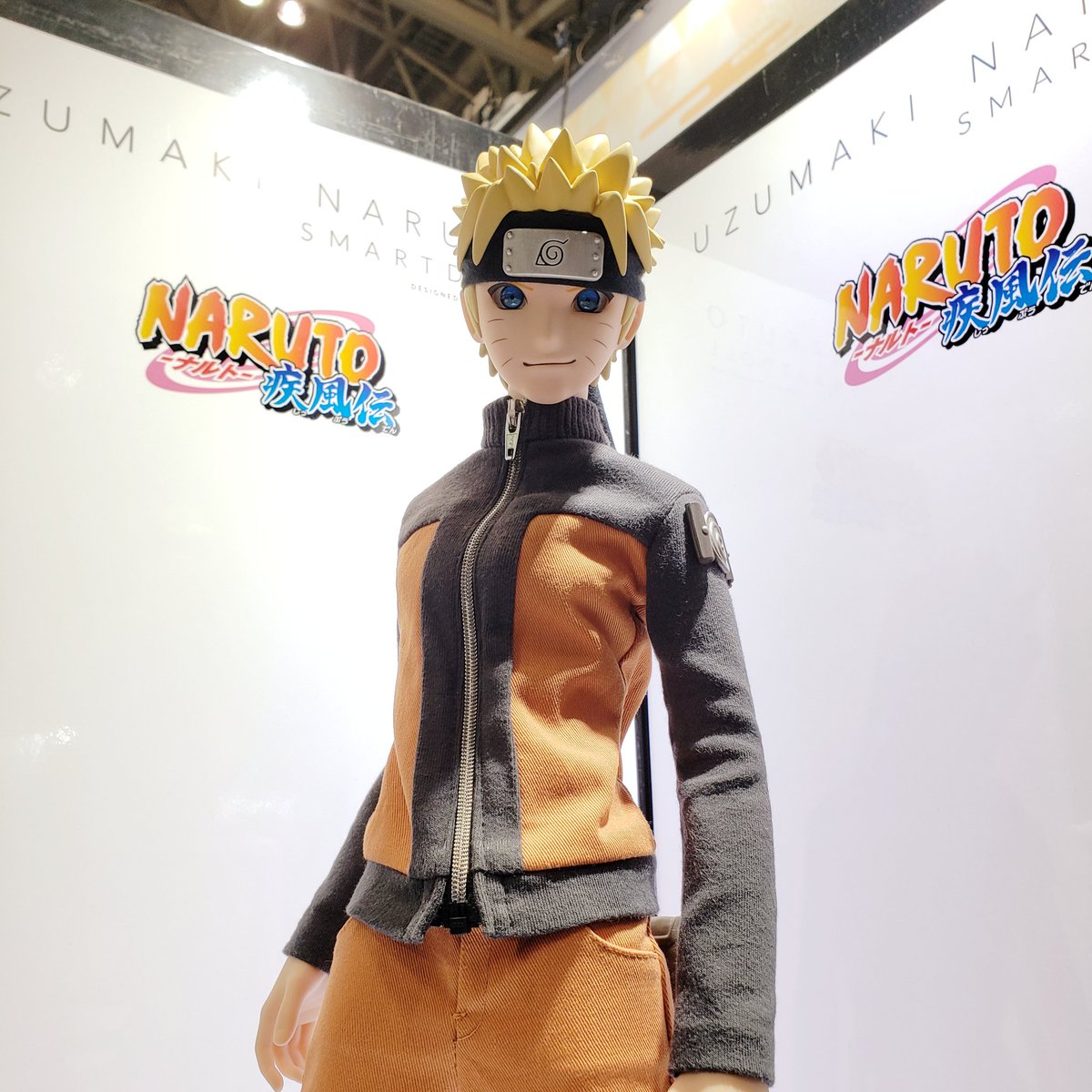 藤井義貴 メガハウスさんブースのスマートドール Naruto ナルト 疾風伝 うずまきナルト その名の通りシュッとしたスマートなスタイリングのドールですね このアプローチ 面白いなぁ Wf冬 Wfw ワンフェス ワンダーフェスティバル Naruto