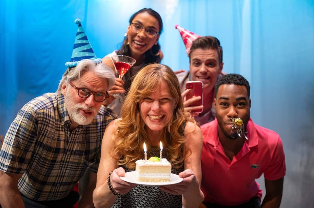 2 more chances to see this fabulous provocative new play, Happy Birthday Baby J by Nick Green @shadowtheatre1 @VarsconaTheatre! Lots to think about and an amazing cast! ❤️ @hulshof87 @chantalperron Patricia Cerra, David Ley, Cameron Grant.
