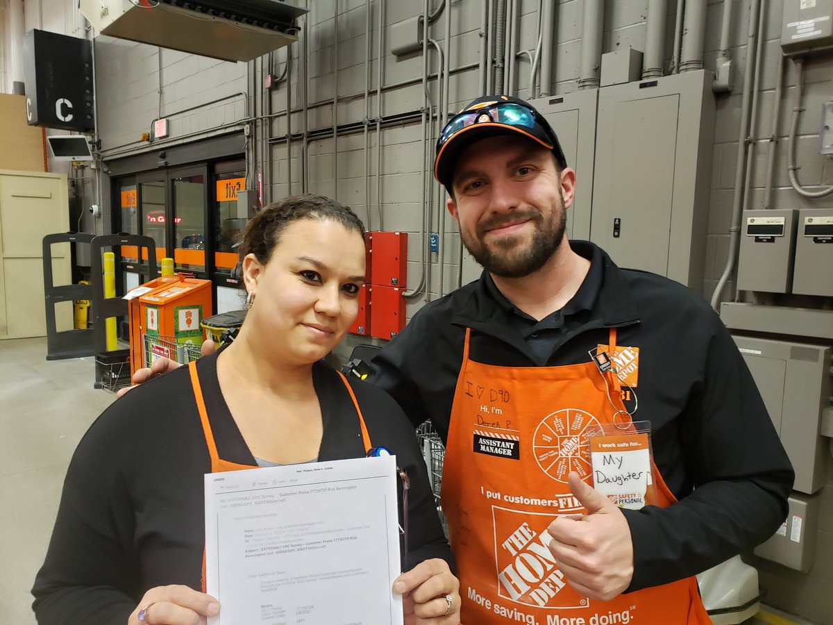 Awesome work, Leandre for being mentioned on the VOC for great customer service!  <a href="/HomeDepot3481/">HD 3481 S Nashua NH</a> <a href="/stephenblethen/">Stephen Blethen</a> <a href="/fmbeaulieu/">Freddie Beaulieu</a> <a href="/SWhitehouse264/">Scott Whitehouse</a>
