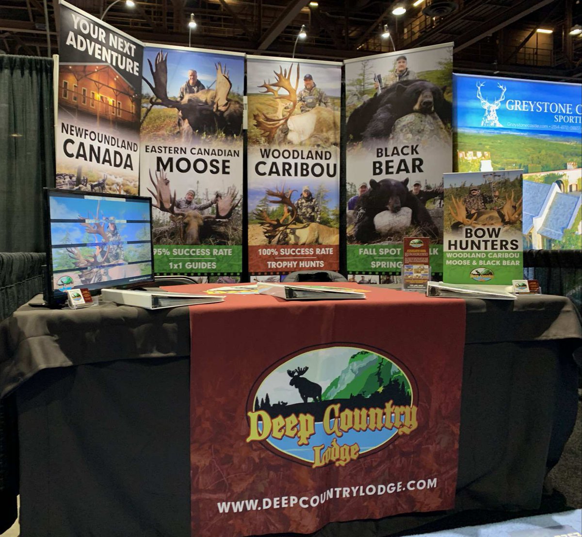 2/2 To those who have booked hunts with us, we look forward to your upcoming adventures with us! To anyone who never had an opportunity to make it out to the shows, please feel free to reach out to us at any time.  Be sure to check out our website at deepcountrylodge.com