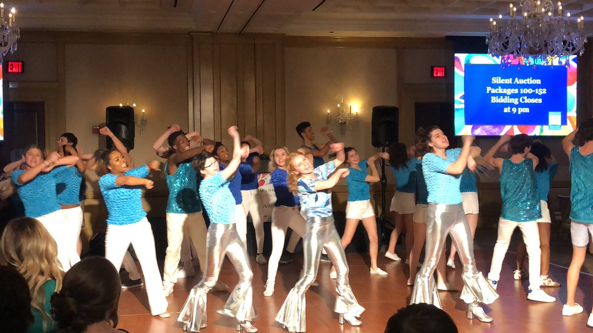 SupportBEF's tweet photo. What a fabulous performance by @WEGroves drama students led by the talented Mr. Rutherford. Mamma Mia! 🎭 #UnabashedBash #DreamBig https://t.co/BDArSUFKHB