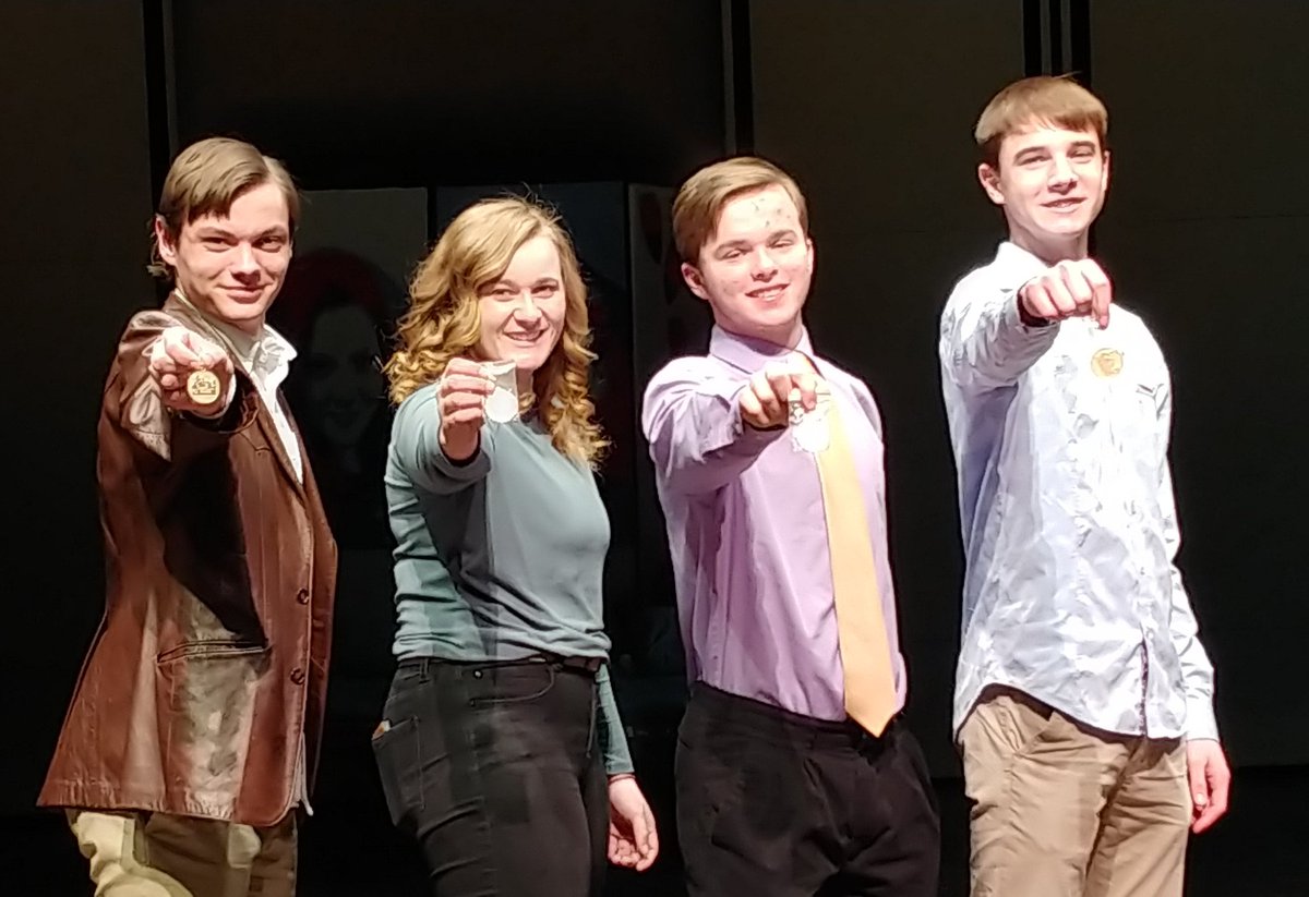 Special Congratulations to Outstanding Performer Award winners -- James, Grace, Austin, Liam and Keva (not pictured)