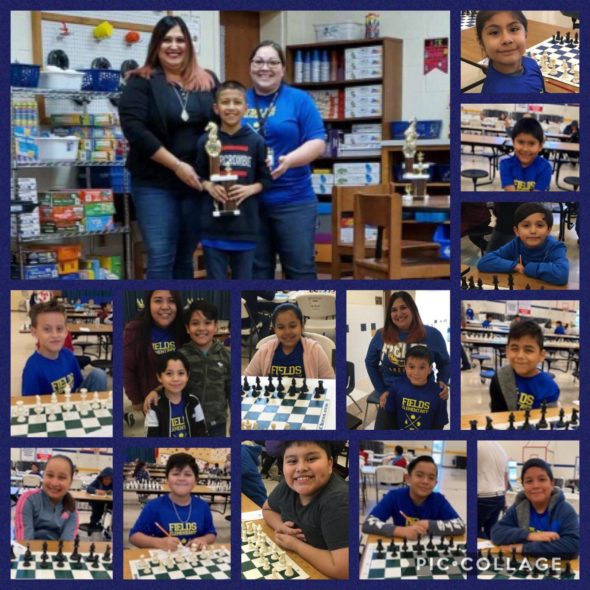 FieldsChess's tweet image. So thankful and proud of my @FieldsFalcons family! Thankful for all our staff and parents that helped make our tourney a success and so proud of @ChessFields 4th place for Prim. JV, 3rd in Elem. JV and a HUGE 🎉 to Isaac G. who was undefeated and placed 2nd in Championship Div!