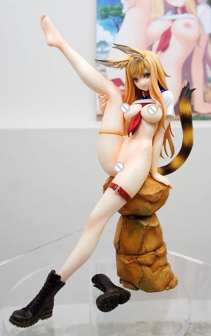 【デコマス初】 
ピンクキャット商品 『Tony』さんイラスト「サヴァナワイルダー」
原型制作:小澤真吾
#wf2020w #ネイティブ 