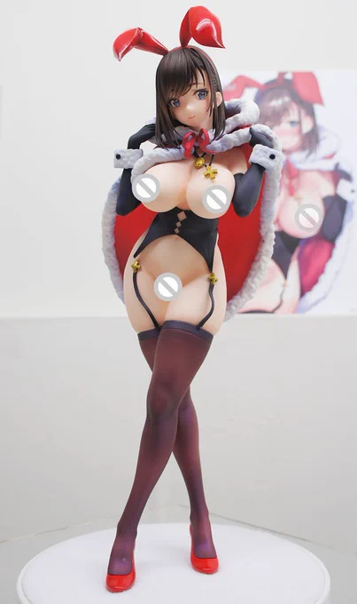【好評受注中】 
ピンクキャット商品 『魔太郎』さんイラスト「クリスマス☆バニー」
原型制作:グリズリーパンダ
#wf2020w #ネイティブ 
https://t.co/ot6bEDoDmr 
