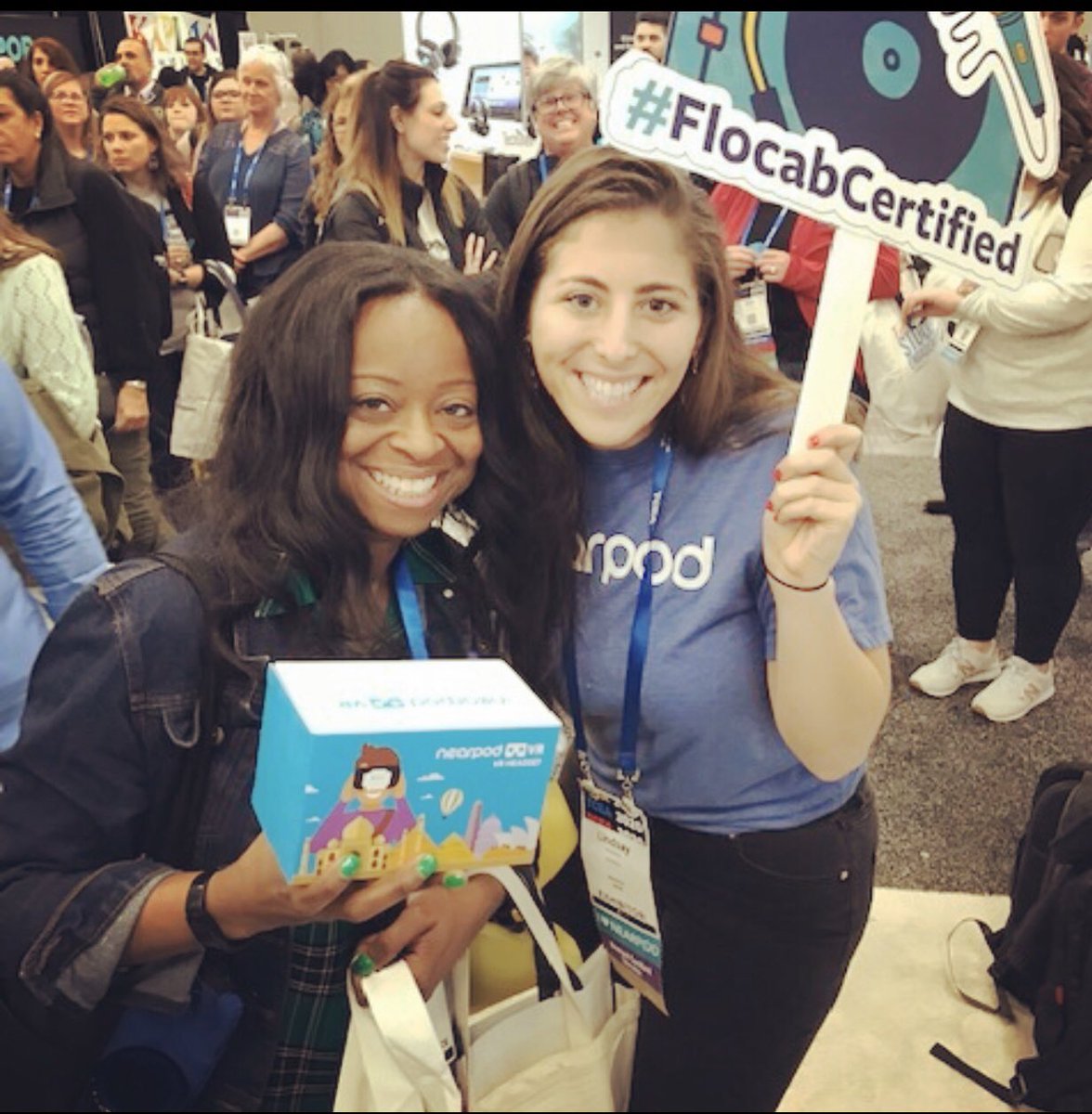 DarthardTeila's tweet photo. @Andrea_NunnTX @Flocabulary Thank you for the VR headsets and becoming a MC educator during your session. Thank your for providing engaging lessons and an opportunity to bring curriculum to life and reinforce skills. #FlocabCertified @MrsCritton @dunlevy_mary @TCEA @sobara https://t.co/fekymAlZvi