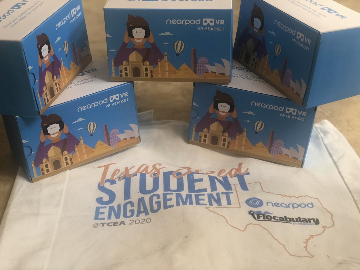 DarthardTeila's tweet photo. @Andrea_NunnTX @Flocabulary Thank you for the VR headsets and becoming a MC educator during your session. Thank your for providing engaging lessons and an opportunity to bring curriculum to life and reinforce skills. #FlocabCertified @MrsCritton @dunlevy_mary @TCEA @sobara https://t.co/fekymAlZvi