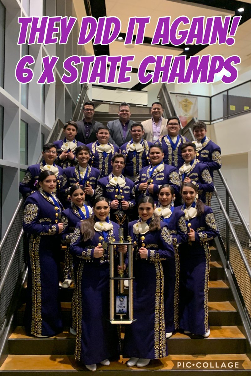 Congratulations to our McHi Mariachi Oro for winning stars again!! For the 6th time McHi wins!!! <a href="/McHiMariachiOro/">¡McHi Mariachi Oro!</a> <a href="/McHiPride/">Dr. Albert Canales</a> <a href="/mcallenfinearts/">McAllen ISD Fine Arts</a> <a href="/McAllenISD/">McAllen ISD</a> <a href="/CityofMcAllen/">City of McAllen, TX</a>